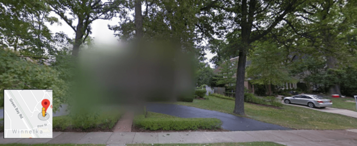 blur google street view